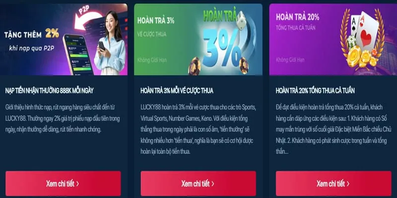 Thưởng nạp tiền lần đầu ft88